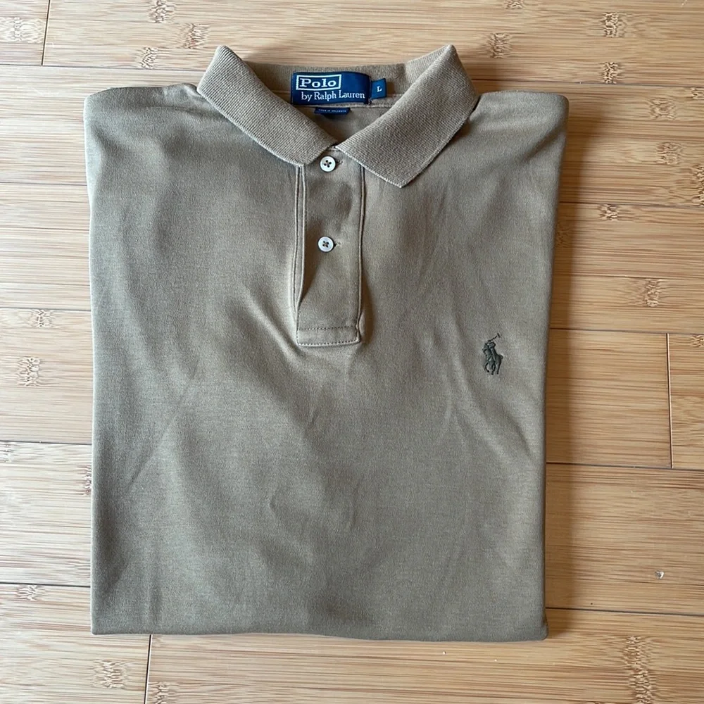 Polo by Ralph Lauren Men’s Olive Polo Shirt